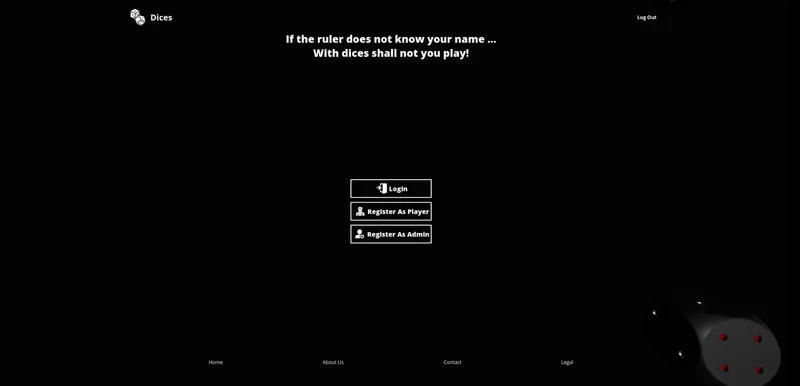Dices Project Screenshoot